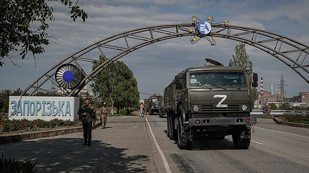 Zporosk jadern elektrrna pod kontrolou ruskch okupanch vojsk (1 kvtna 2022)