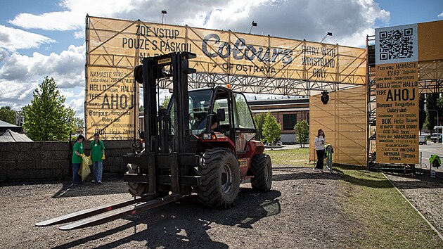 Pichystan jsou i hlavn festivalov brny. (12. ervence 2022)