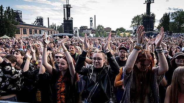 Festivalov arel byl pi veernm programu peplnn.