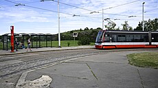 Pra�ský dopravní podnik zahájil stavbu dlouho plánované tramvajové trati z...