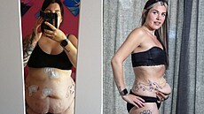 V minulosti vá�ila p�es sto kilo. Dnes je huben�j�í, ale na t�le má spoustu...