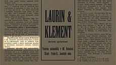 Novinová zpráva z roku 1907 o ukonení u druhého idiského kurzu v Mladé...