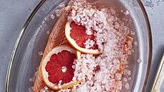 Losos marinovan� v campari a grepu