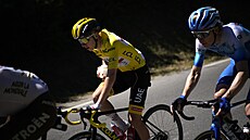 LÍDR. Tadej Pogaar bhem desáté etapy Tour de France.