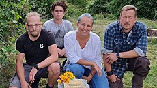 Památník p�ipomíná state�né rodiny.