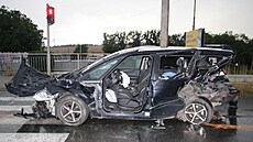 Nehoda sedmi aut v Malenovicích ochromila dopravu na hlavním tahu Zlín -...