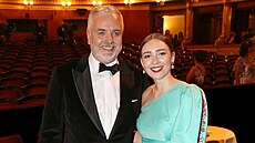 Ond�ej Kepka a Jana Vrabcová (Ceny Thálie, Národní divadlo, Praha, 2019)