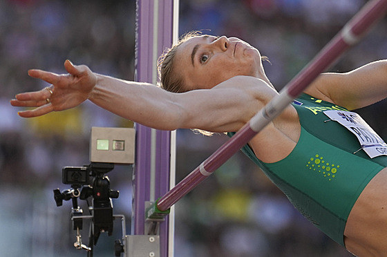 Australská skokanka Eleanor Pattersonová ve finále atletického svtového...