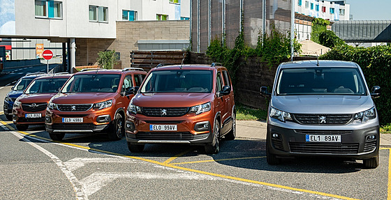 Elektrické verze populárních model Peugeot Partner a Rifter