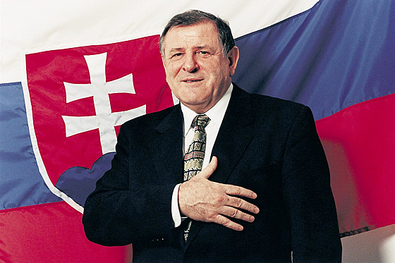 Bývalý slovenský premiér Vladimír Meiar v roce 2002.