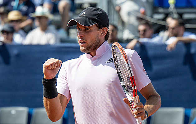 Bývalý šampion US Open Thiem je v Gstaadu po více než roce v semifinále