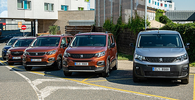 Elektrické verze populárních modelů Peugeot Partner a Rifter
