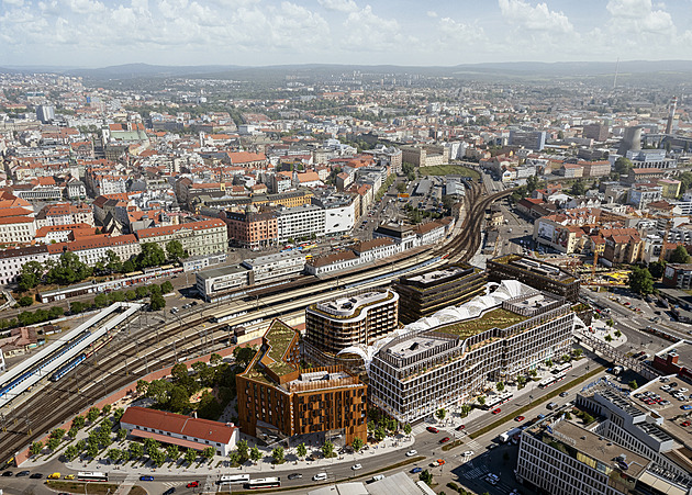 Lokalita vedle hlavního brněnského nádraží dostane novou podobu. Do čtyř let...