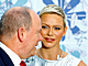 Monack kne Albert II. a knna Charlene (Monte Carlo, 18. ervence 2022)