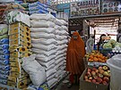 Mogadiu, Somálsko. Cena obilí v Africe v dsledku války na Ukrajin vyskoila...