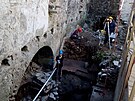 Archeologick przkum na hrad Hauentejn na Karlovarsku