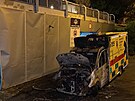 V Praze u ikovsk ve hasii zasahovali u hoc sanitky. (29. ervence)