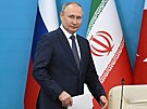 Ruský prezident Vladimir Putin na schzce v Teheránu. (19. ervence 2022)