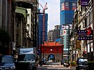 Prázdné ulice tchajwanské Tchaj-peje, kde probíhal nácvik reakce na pípadný...