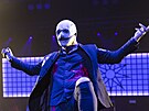 Zábr z koncertu Slipknot v O2 aren (28. ervence 2022).