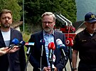Vláda zajistila pomoc ze zahrani�í, �ekl Fiala v H�ensku