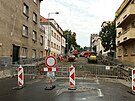 <p>Oprava ulice Za Strašnickou vozovnou v Praze 10.</p>