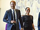 Princ Harry a vévodkyn Meghan v sídle OSN (New York, 18. ervence 2022)