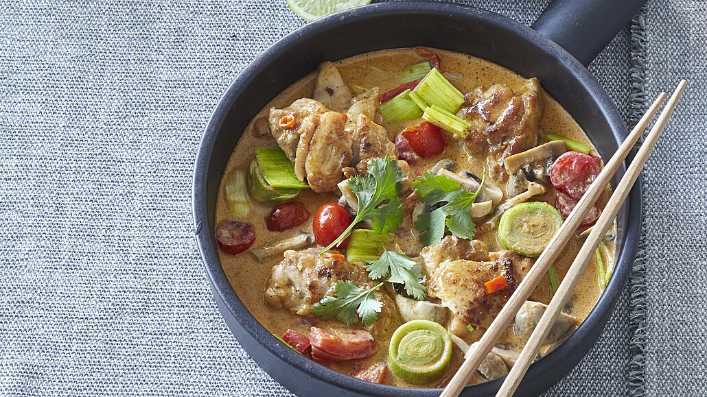 Thajské kuřecí curry – Recepty iDNES.cz
