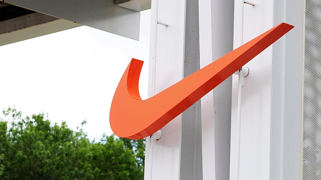 Logo Nike na svtovém ústedí spolenosti