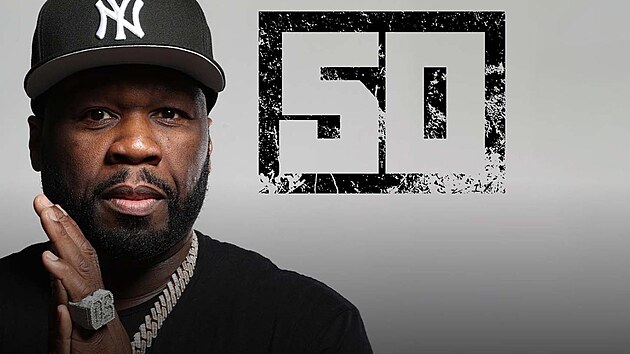 Raper 50 Cent během koncertu