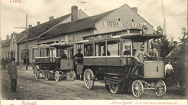 Poprad. V letech 1904 a 1906 byla mezi Popradem a Starm Smokovcem provozovna trolejbusov doprava.