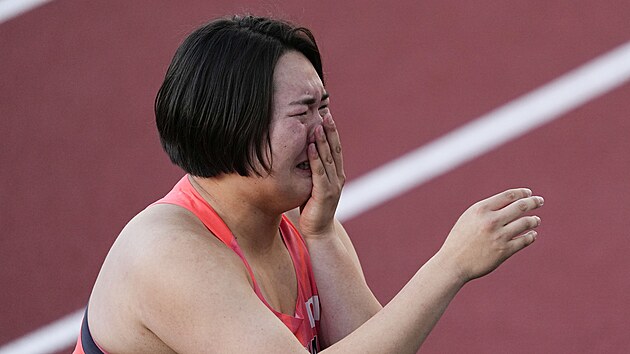 Dojat japonsk otpaka Haruka Kitaguiov zskala na atletickm ampiontu v Eugene svou prvn velkou medaili, a to bronzovou.