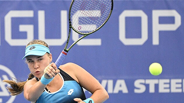 Rusk tenistka Anna Blinkovov na turnaji Livesport Prague Open