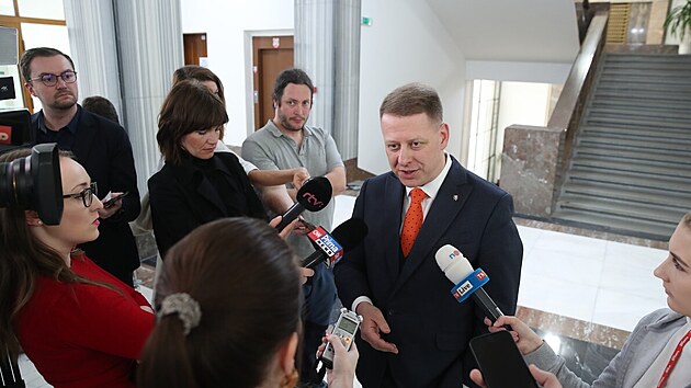 Tisková konference na Ministerstvu zemědělství, Tomáš Prouza (21. dubna 2022)