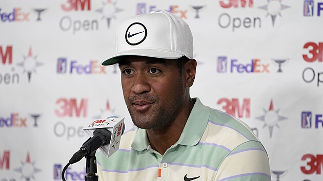 Americk golfista Tony Finau.