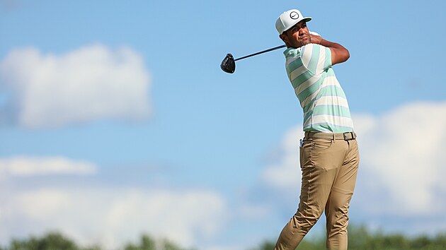 Americk golfista Tony Finau.