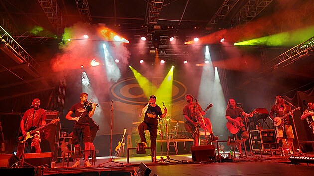 Festival završil koncert kapely Divokej Bill.