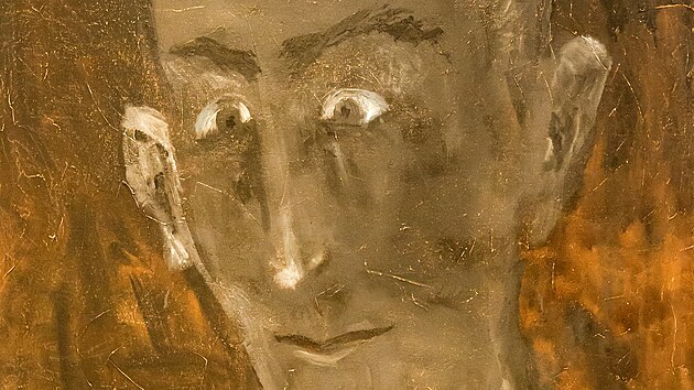 Obraz Krátká povídka od Michaila Ščigola na výstavě v Galerii Na Hradě v Hradci Králové  (21. 7. 2015)