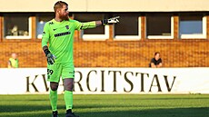 Vlastimil Hrubý v dresu brnnské Zbrojovky.