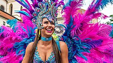 Sou�ástí Brasil Festu jsou hudební vystoupení i karnevalový pr�vod.