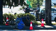Policie zasahuje na místě střelby v kanadském Langley. (25. července 2022) | na serveru Lidovky.cz | aktuální zprávy