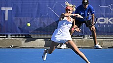 eská tenistka Tereza Martincová na turnaji WTA v Praze