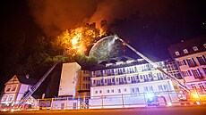 Hašení požáru v Hřensku (26. července 2022) | na serveru Lidovky.cz | aktuální zprávy