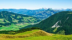 Údolí Brixental v Tyrolských Alpách v Rakousku mí asi 30 kilometr. I zde...