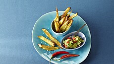 Bat�tov� hranolky s guacamole