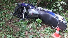 Mladý motorkář zemřel po nárazu do stromu na Písecku.