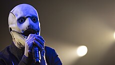 Zábr z koncertu Slipknot v O2 aren (28. ervence 2022).