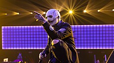 Zábr z koncertu Slipknot v O2 aren (28. ervence 2022).