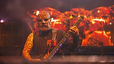 Záb�r z koncertu Slipknot v O2 aren� (28. �ervence 2022).