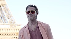 Brad Pitt na pedstavení filmu Bullet Train (Paí, 16. ervence 2022)